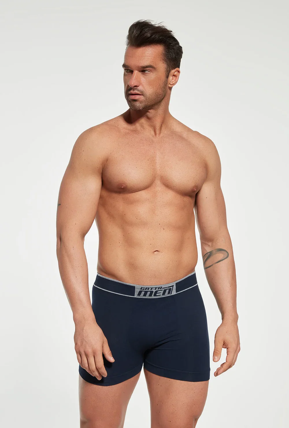 Bawełniane bokserki męskie Boxer Cotton - Image 5