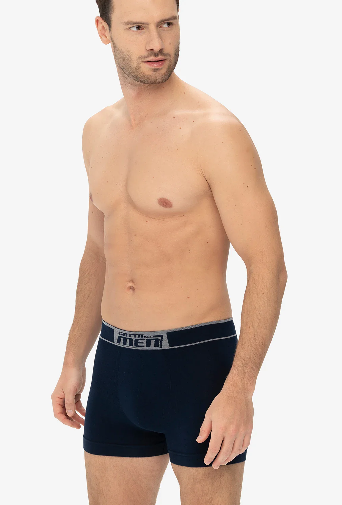 Bawełniane bokserki męskie Boxer Cotton - Image 3