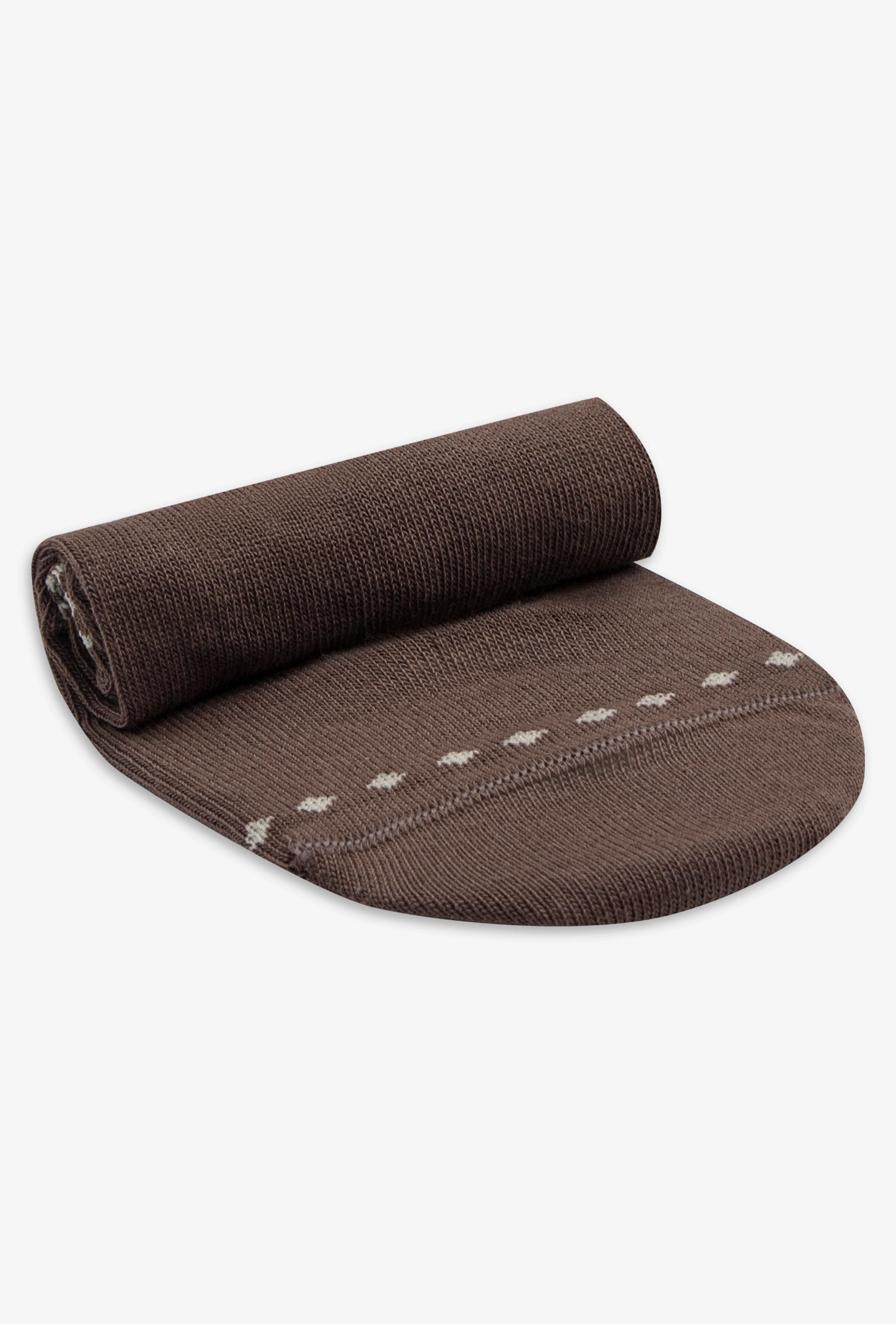 Brązowe skarpetki damskie 990 - Image 2
