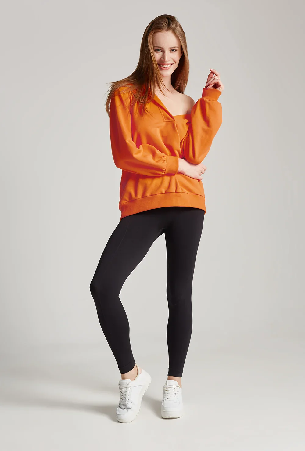 Czarne legginsy Mirella - Image 4