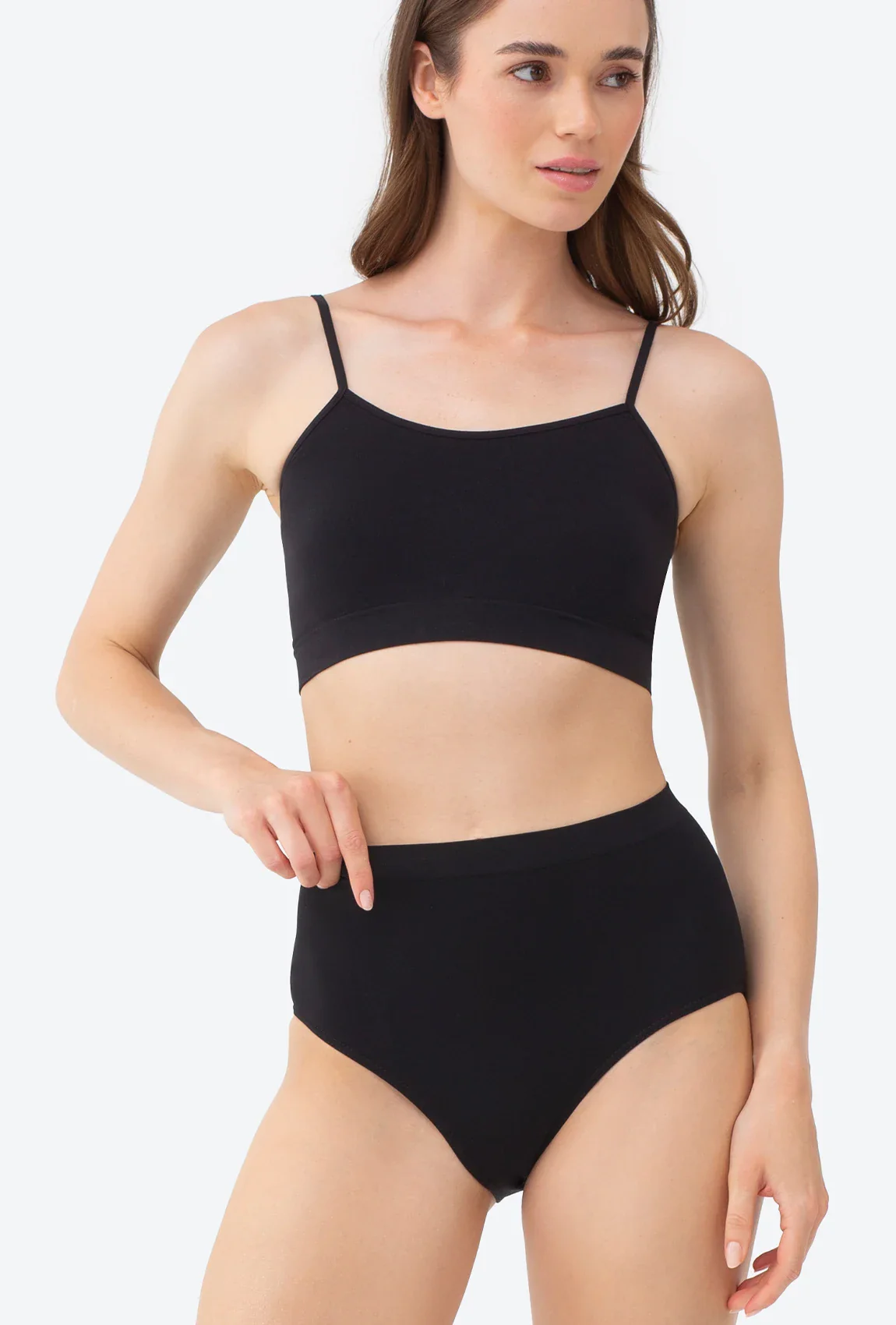 Majtki bezszwowe z wysokim stanem Bikini Thalia Classic - Image 3