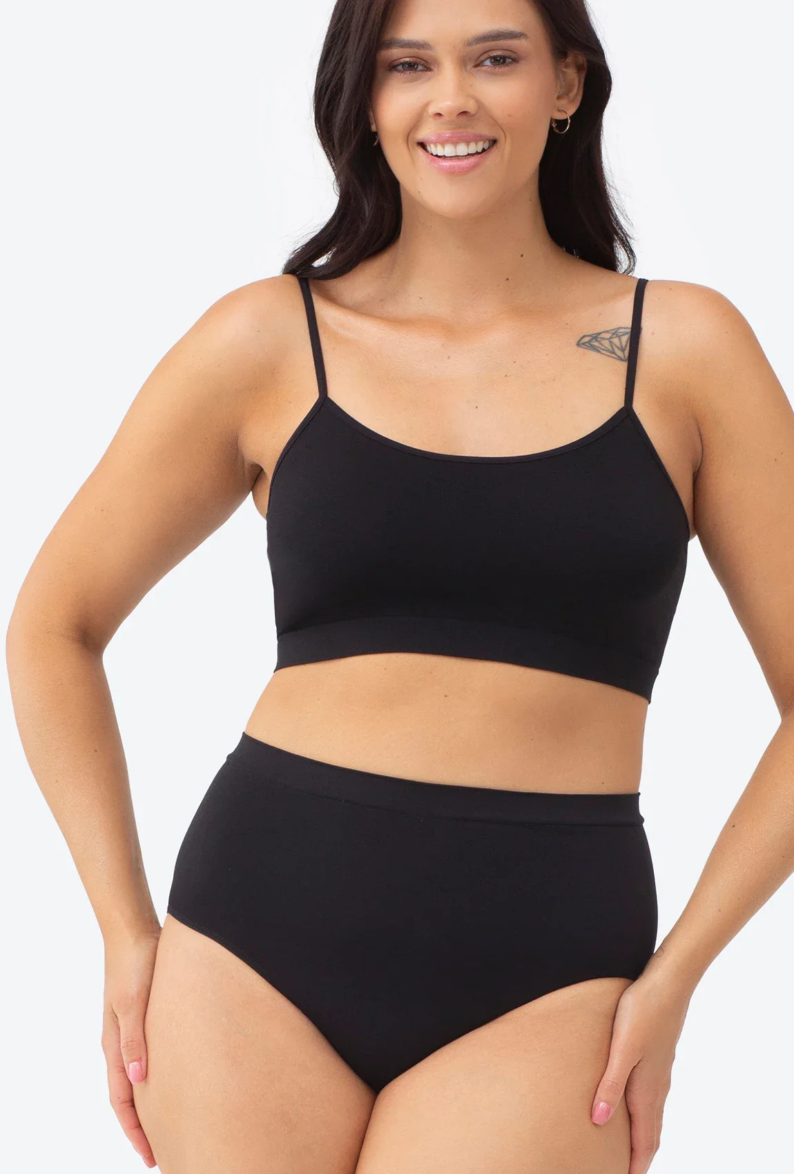 Majtki bezszwowe z wysokim stanem Bikini Thalia Classic - Image 6