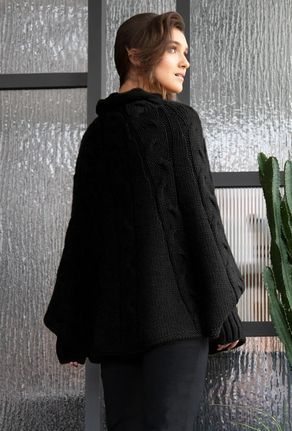 Sweter ponczo Sevilla - Image 2