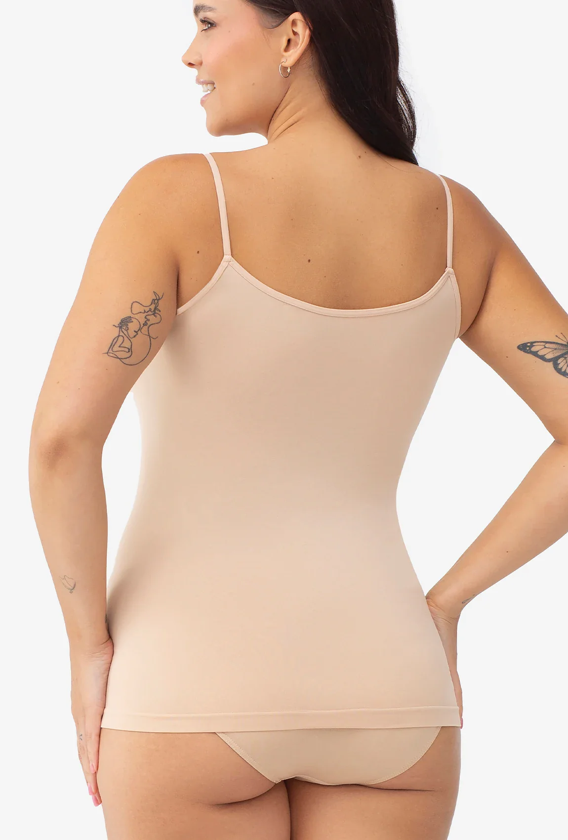 Top bezszwowy na cienkich ramiączkach Camisole - Image 5